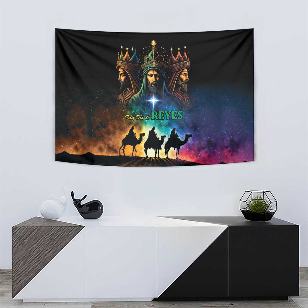 Feliz Dia De Reyes Three Kings Day Tapestry Happy Epiphany Day - Wonder Print Shop