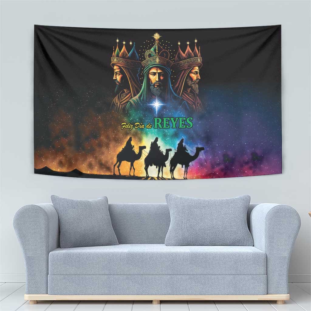Feliz Dia De Reyes Three Kings Day Tapestry Happy Epiphany Day - Wonder Print Shop