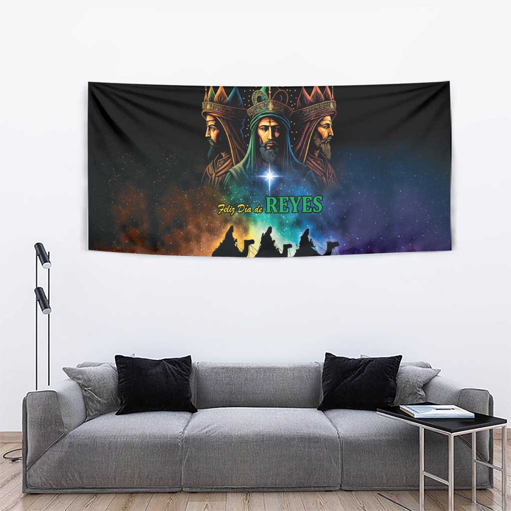 Feliz Dia De Reyes Three Kings Day Tapestry Happy Epiphany Day - Wonder Print Shop