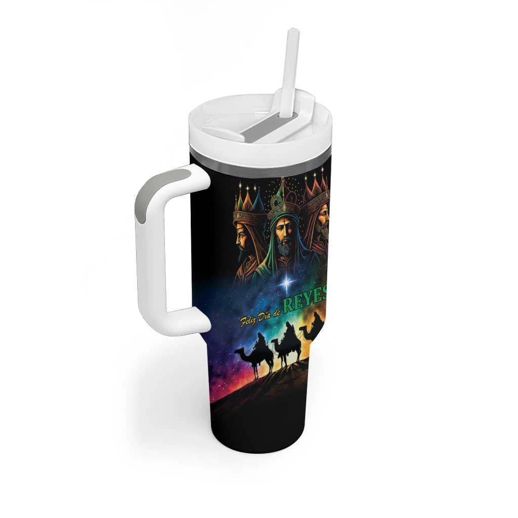 Feliz Dia De Reyes Three Kings Day Tumbler With Handle Happy Epiphany Day - Wonder Print Shop