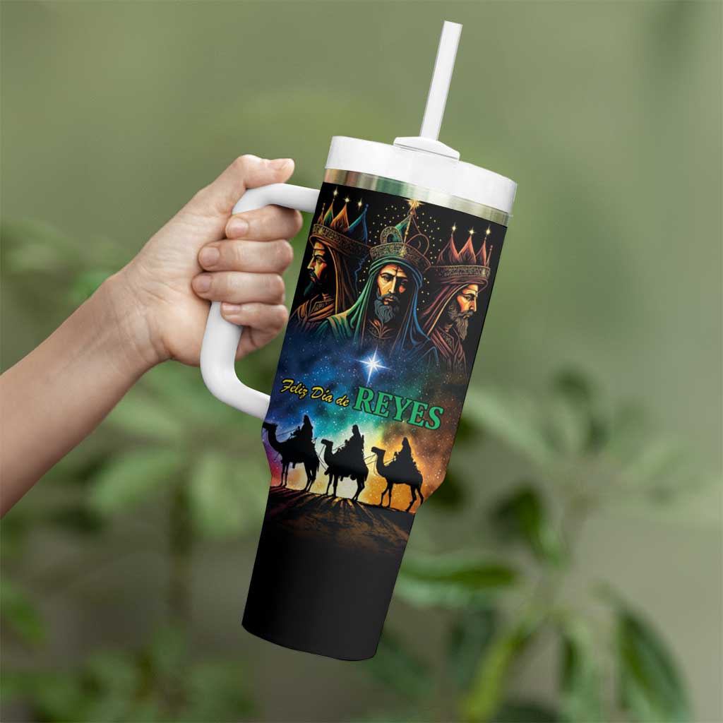 Feliz Dia De Reyes Three Kings Day Tumbler With Handle Happy Epiphany Day - Wonder Print Shop