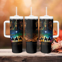 Feliz Dia De Reyes Three Kings Day Tumbler With Handle Happy Epiphany Day - Wonder Print Shop