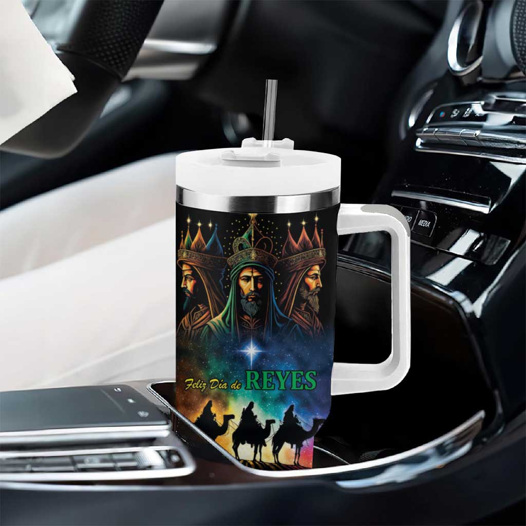 Feliz Dia De Reyes Three Kings Day Tumbler With Handle Happy Epiphany Day - Wonder Print Shop