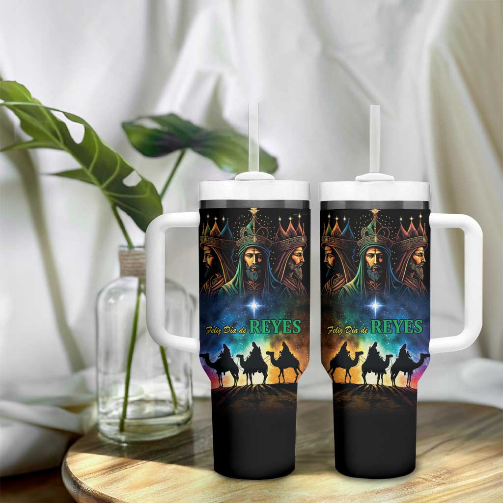 Feliz Dia De Reyes Three Kings Day Tumbler With Handle Happy Epiphany Day - Wonder Print Shop