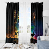 Feliz Dia De Reyes Three Kings Day Window Curtain Happy Epiphany Day - Wonder Print Shop
