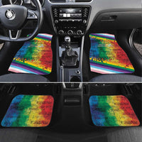 Beautiful Rainbow Lips Kiss Car Mats LGBTQ Same Love Same Rights