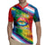 Beautiful Rainbow Lips Kiss Rugby Jersey LGBTQ Same Love Same Rights - Wonder Print Shop