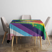 Beautiful Rainbow Lips Kiss Tablecloth LGBTQ Same Love Same Rights - Wonder Print Shop