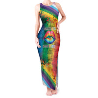 Beautiful Rainbow Lips Kiss Tank Maxi Dress LGBTQ Same Love Same Rights - Wonder Print Shop
