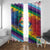 Beautiful Rainbow Lips Kiss Window Curtain LGBTQ Same Love Same Rights - Wonder Print Shop