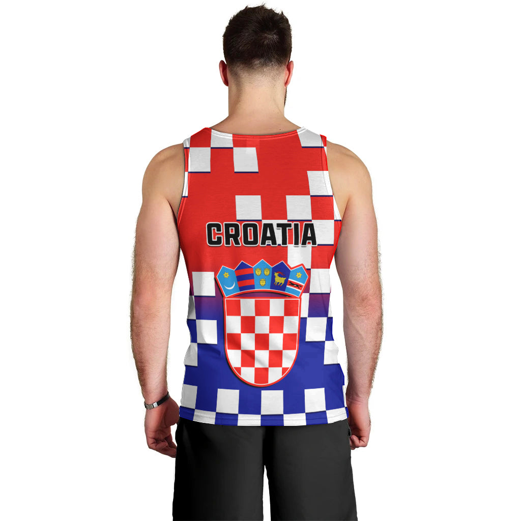 croatia-men-tank-top-hrvatska-checkerboard-gradient-style