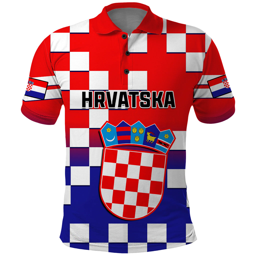 croatia-polo-shirt-hrvatska-checkerboard-gradient-style