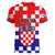 croatia-women-v-neck-t-shirt-hrvatska-checkerboard-gradient-style