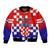 personalised-croatia-bomber-jacket-hrvatska-checkerboard-gradient-style