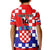 personalised-croatia-kid-polo-shirt-hrvatska-checkerboard-gradient-style