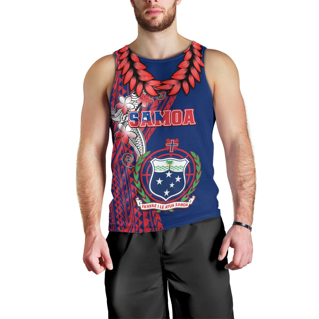 personalised-samoa-men-tank-top-ula-fala-mix-samoan-tribal-blue-version
