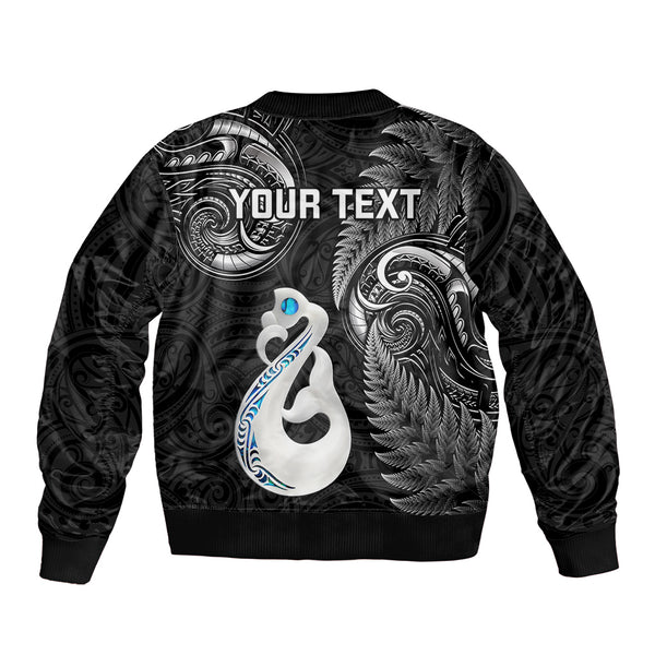(Custom Personalised) New Zealand Maori All Black Rugby Bomber Jacket - LT2 main image 1