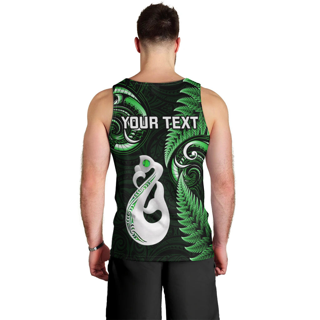 personalised-new-zealand-men-tank-top-aotearoa-silver-fern-with-manaia-maori-unique-green