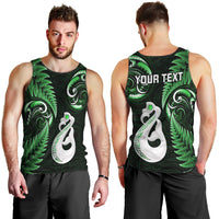 personalised-new-zealand-men-tank-top-aotearoa-silver-fern-with-manaia-maori-unique-green