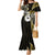 Personalised New Zealand Mermaid Dress Aotearoa Silver Fern With Manaia Maori Unique Gold - Wonder Print Shop