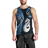 personalised-new-zealand-men-tank-top-aotearoa-silver-fern-with-manaia-maori-unique-blue