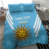 Custom Uruguay Football Bedding Set 2024 Vamos La Celeste - Wonder Print Shop