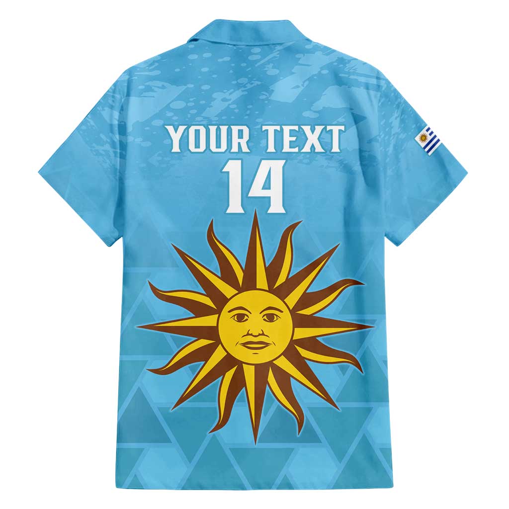 Custom Uruguay Football Family Matching Tank Maxi Dress and Hawaiian Shirt 2024 Vamos La Celeste - Wonder Print Shop