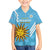 Custom Uruguay Football Kid Hawaiian Shirt 2024 Vamos La Celeste - Wonder Print Shop