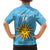 Custom Uruguay Football Kid Hawaiian Shirt 2024 Vamos La Celeste - Wonder Print Shop
