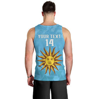 Custom Uruguay Football Men Tank Top 2024 Vamos La Celeste - Wonder Print Shop