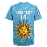 Custom Uruguay Football Rugby Jersey 2024 Vamos La Celeste - Wonder Print Shop