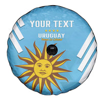 Custom Uruguay Football Spare Tire Cover 2024 Vamos La Celeste - Wonder Print Shop