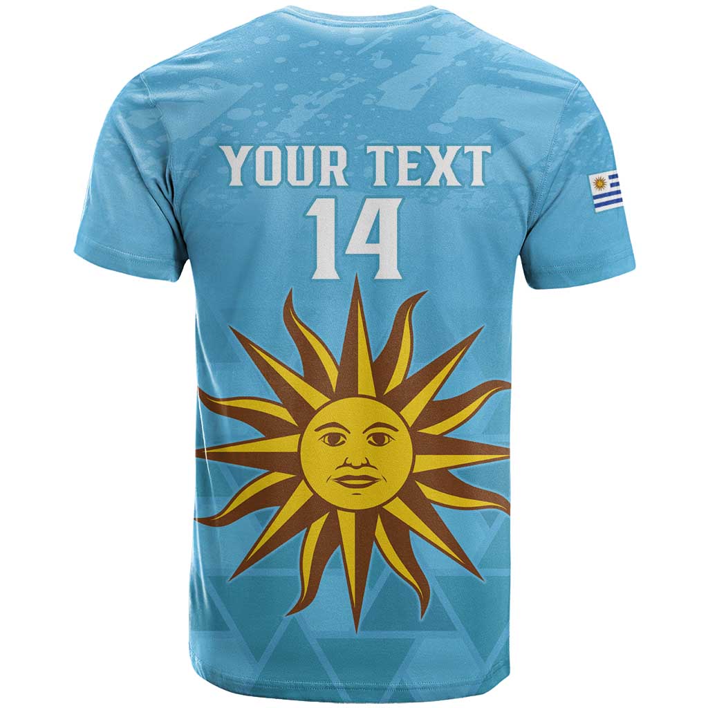 Custom Uruguay Football T Shirt 2024 Vamos La Celeste - Wonder Print Shop