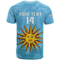 Custom Uruguay Football T Shirt 2024 Vamos La Celeste - Wonder Print Shop