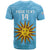 Custom Uruguay Football T Shirt 2024 Vamos La Celeste - Wonder Print Shop