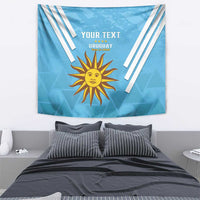 Custom Uruguay Football Tapestry 2024 Vamos La Celeste - Wonder Print Shop