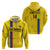 Custom Colombia Football Hoodie 2024 Vamos La Tricolor - Yellow - Wonder Print Shop