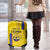 Custom Colombia Football Luggage Cover 2024 Vamos La Tricolor - Yellow - Wonder Print Shop