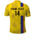 Custom Colombia Football Polo Shirt 2024 Vamos La Tricolor - Yellow - Wonder Print Shop