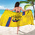 Custom Colombia Football Sarong 2024 Vamos La Tricolor - Yellow - Wonder Print Shop