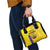 Custom Colombia Football Shoulder Handbag 2024 Vamos La Tricolor - Yellow