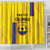 Custom Colombia Football Shower Curtain 2024 Vamos La Tricolor - Yellow