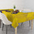 Custom Colombia Football Tablecloth 2024 Vamos La Tricolor - Yellow - Wonder Print Shop
