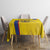 Custom Colombia Football Tablecloth 2024 Vamos La Tricolor - Yellow - Wonder Print Shop