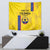 Custom Colombia Football Tapestry 2024 Vamos La Tricolor - Yellow - Wonder Print Shop