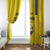 Custom Colombia Football Window Curtain 2024 Vamos La Tricolor - Yellow - Wonder Print Shop