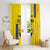 Custom Colombia Football Window Curtain 2024 Vamos La Tricolor - Yellow - Wonder Print Shop