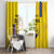 Custom Colombia Football Window Curtain 2024 Vamos La Tricolor - Yellow - Wonder Print Shop