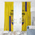Custom Colombia Football Window Curtain 2024 Vamos La Tricolor - Yellow - Wonder Print Shop