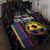 Custom Colombia Football Quilt Bed Set 2024 Vamos La Tricolor - Black - Wonder Print Shop